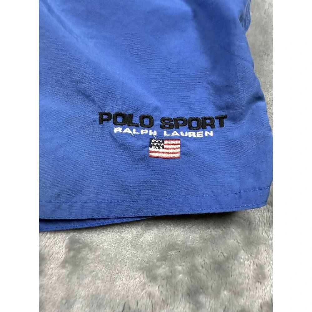 Polo‎ Sport Ralph Lauren Shorts Mens Medium Swim Trunks Nylon Mesh Lined Vintage
